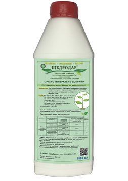 Щедродар(добриво-стимулятор) Zabirya Organic Farm Україна 1 л 1659596333 фото
