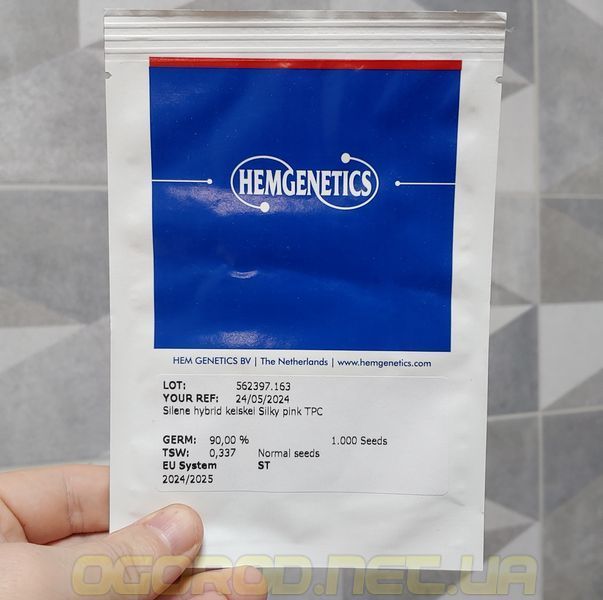 Смолёвка Silky 10 шт семена Hem Genetics, Голландия Pink silene фото