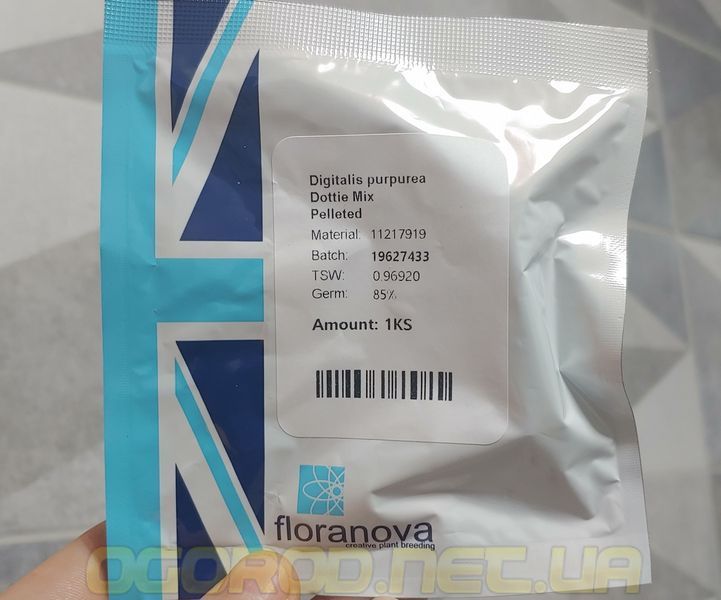 Наперстянка Dottie F1 Mix 10 шт насіння Floranova, Англія nap-dot-10 фото